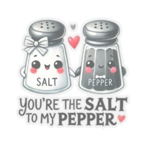 Salt and Pepper Sticker